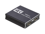Video Capture Card 1080P High Speed 4K HDMI-compatible to USB3.0 Game Capture Device for Live V1263-JX-273