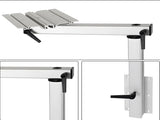 Adjustable RV Table Leg 360&deg Rotating Support Pedestal Table Leg RV Accessories, Detachable Aluminum V985-RVTABLELEG