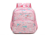 Pink Premium Large Capacity Cute Cartoon Student Backpack Multi-Layered Casual School Bag V888-ELOSUNG46726
