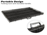 Wire Dog Cage Foldable Crate Kennel 24in with Tray V274-PET-WC24