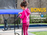 Kahuna Trampoline 8 ft Roof - Blue TRA-KAH-08-BU-RF