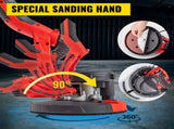 Drywall Sander 750W Electric, Electric Sander Variable Speed 800-1750RPM, Drywall Sander Foldable V952-QMDMJ750WZDZKD001V3