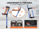 Forearm Crutches for Adults, 11-Level Height Adjustable Walking Crutches with 4-Level Upper Cuff, V952-QBGZPVCRTGCXUI84QV0