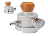 Soda Maker Adapter Aluminum Corrosion Rust Resistance CO2 Refill Connector with Pressure Gauge 8mm V1294-YM0626-3113220314911