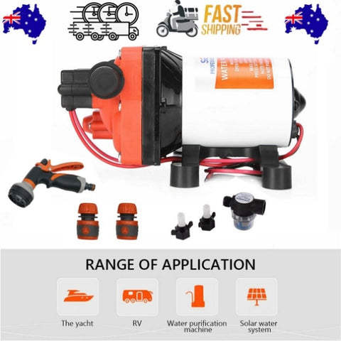 Seaflo 55PSI Pressure 12V Water Pump 11.3LPM For Caravan RV Boat Camper Trailer V201-SFLO0012ORV5543AU