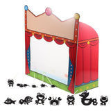 Shadow Stage Puppet Educational Aids for Traditional Puppetry, Interactive Learning and Play V1369-AZ3-W-23020