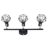 3 Light Track Lighting Kit Rotatable Heads Matte Black Finish Modern Fashionable Ceiling Spotlight V1294-YM0703-3119230081211
