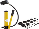 15 Ton Hydraulic Knockout Punch Kit, 1/2" to 4" Conduit Hole Cutter Set, KO Tool Kits with Puncher V952-SD15T240CR2MM8SYBV0
