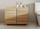 Levede Bathroom Storage Cabinet Floor Standing Cupboard BATH1012-BR-AU