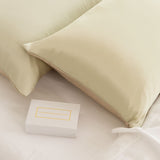 MULBERRY SILK PILLOW CASE TWIN PACK - SIZE 51X76CM - CHAMPAGNE ABM-204605