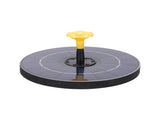 Bird Bath Fountains Solar Power for Outside with Color LED Lights 6 Nozzles 3 Rods for Garden Pond V1294-YM0901-3111250064211
