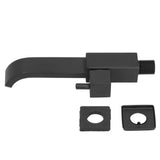 G1/2 Male Thread Bathroom Balcony Mop Faucet Copper Wall in Single Cold Water Tap Matte Black V1294-YM0901-3112210086911