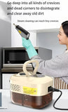 Black 1500W High Pressure Steam Cleaner with Digital Display - 1.2L Heavy Duty Steamer for V888-ELOSUNG44364