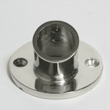 4X Marine Stainless Steel 60 Degree 22mm 7/8 Inch Tube Round Base Hand Rail Railing Fitting Yachts V1370-AZ4-10343
