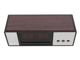 Retro Style Flip Clock Mechanical Auto Page Turning Flip Desk Clock for Home and Office Decoration V1294-YM0901-3115240045011