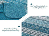 Blue Boho Royale Bedspread Coverlet 3 Piece Set V745-AC081089Q13U