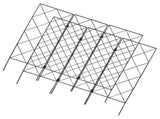 Durable Iron Garden Trellis Black Climbing Stand for Plants 2Pcs V1370-AZ4-15258