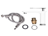 G1/2 Basin Faucet Lavatory Tap Brass Single Handle One Hole Mixer Tap Bathroom Wash Basin Faucet V1294-YM0715-3112210112611