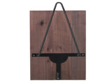 Motorcycle Helmet Rack with Jacket Hook Wood and Iron Wall Helmet Display Stand for Motorcycle Bike V1294-YM0901-3117230283811