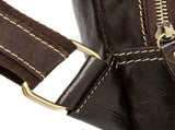 Leather Fanny Pack with Adjustable Strap Multiple Pockets for Men Women, for Travel Hiking V1237-ZY-924-393