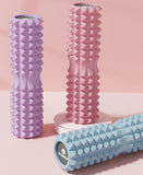 Black High-Density 3D Trigger Point Foam Roller - Solid Core Massager for Deep Tissue Muscle V888-ELOSUNG36044