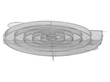 Round Shape Cold Smoke Generator Barbecue Net Stainless Steel Smoker Tray Bacon for Smoked Meat V1294-YM0901-3113210053911