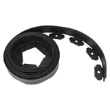 Landscape Edging Kit Lawn Edging Include 15 Spikes PE Garden Edging Border for Landscaping Flower V1294-YM0703-3111230110611