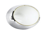 Ball Ice Bucket Plastic Beverage Tub Mirror Party Decor Bucket for Wine Cold Drinks Milky White Gold V1294-YM0710-3118230272711