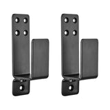 Door Barricade Brackets, Duty Drop Open Bar Holder, Security Door 2x4 Brackets, Adjustable V1366-AZ2-W-20958