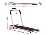 Everfit 3 in 1 Walking Pad Treadmill 20% Auto Incline Under Desk Foldable Treadmills for Home With TMILL-400H-AINC-PK