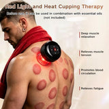 2 Packs Cupping Set,Smart Red Light Cupping Therapy Set Massager with Heat Cupping Kit for Massage V1107-110-77426-BLU-2PACK