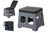 Portable Folding Toilet for Camping & Travel - Grey V1308-DSZKI-26-1