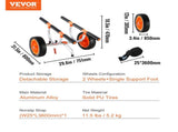 Adjustable Kayak Cart Canoe Boat Carrier 450lbs Load with 12'' Solid Tires V952-S450LBS12INCHFZNLV0