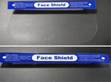 24x Safety Full Face Shield Clear Glasses Anti-Fog Eye Protector Shop Dental V563-FS-1_24PCS