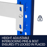 Garage Storage Steel Rack Shelving 2.0m-wide 400kg 2XLS-125