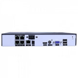 Hiseeu H5NVR-P4-624P 4CH 4MP PoE CCTV System V28-ELEHISH5NVRP4624P