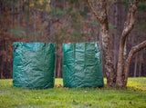 2-Pack 132 Gallon Yard Waste Bags, Reusable Heavy Duty Collapsible Garden Leaf Bags with Plastic V1258-DP02-C-236