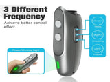 Dog Barking Deterrent Rechargeable Ultrasonic Dog Bark Deterrent 3 Frequency No Bark Control V1192-AZ-W-3368