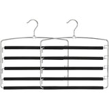 Pants Hangers Slacks Hangers 1 Pack, Swing Arm Slack Hanger, Space Saving Non-Slip Foam Padded V1192-AZ-W-17770