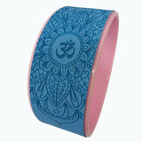 yoga wheel, pilates wheel, back bending wheel, flexibility equipment, yoga props, pilates V1106-142-80697-PNK-7
