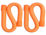 Yoga Weight Ring Elastic Adjustable Durable Household Unisex Wrist Weights for Sports RunningOrange V1294-YM0901-3117210148316
