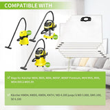 10 pcs vacuum cleaner bags for Karcher vacuum cleaner wd4 wd5 wd6 mv4 mv5 mv6 V1237-ZY-203-1741