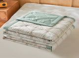 AYktou Reversible Patchworks Queen Size, 78.74x59.05in Lightweight Plaid Bedspreads Coverlets V1189-WXFWAL-20260326-03121