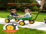 Pull-Along Wagon for Kids, 101 cm Toddler Wagons, Supports up to 80kg, All-Terrain Wagons with V952-JSKETTLC19YCV0R4A001V0