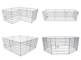 Pet Playpen Foldable Dog Cage 8 Panel 24in V274-PET-PP24