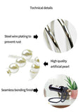 Gold Modern Floating Pearl Wine Bottle Holder Elegant Home Decor, Unique Kitchen Accessory for V888-ELOSUNG13540