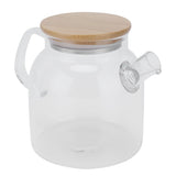 Transparent Glass Tea Pot 600ml Large Capacity Heat Resistant Water Kettle for Home Office Use V1294-YM0901-3118210113311
