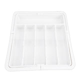 Silverware Drawer Organizer Multifunctional Anti Slip Plastic Expandable Cutlery Tray with 6 to 9 V1294-YM0901-3118250200611