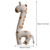 Cartoon Stuffed Plush Animal Pillow Cotton Goose Giraffe Rooster Plush Cushion Animal Cushion Home V1294-YM0523-10323826