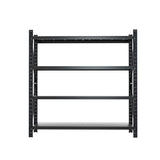 Giantz 2Mx2M Warehouse Shelving Garage Rack WR-F-20205-200BK-ABC